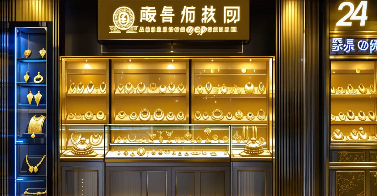 台灣24小時銀樓夜間營業金飾店面